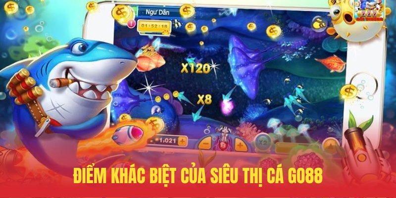 Siêu Thị Cá GO88 – Bắn Cá Đổi Thưởng Độc Lạ Nhất 4 Diem Khac Biet Cua Sieu Thi Ca GO88